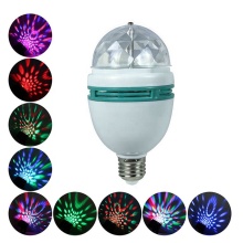 E27 RGB Rotating Magic Ball Light Bulb LED for Disco Parties