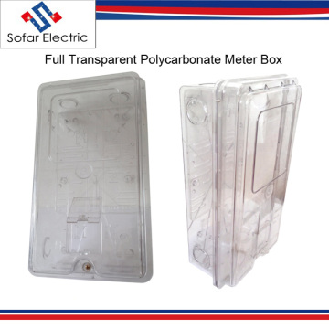 South American Standard Transparent PC Meter Box