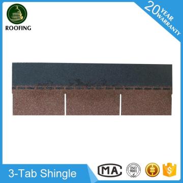 New design 3-Tab fiberglass shingles,bitumen shingles with high quality