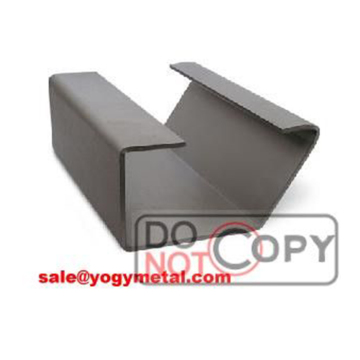 Precision powder coat aluminum bending part