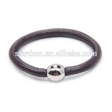 New design popular leather bracelet for young girls