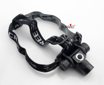 Fixed Focus XM-L2 Led Dia25mm Headlight,ABS+Aluminum Led Headlamp