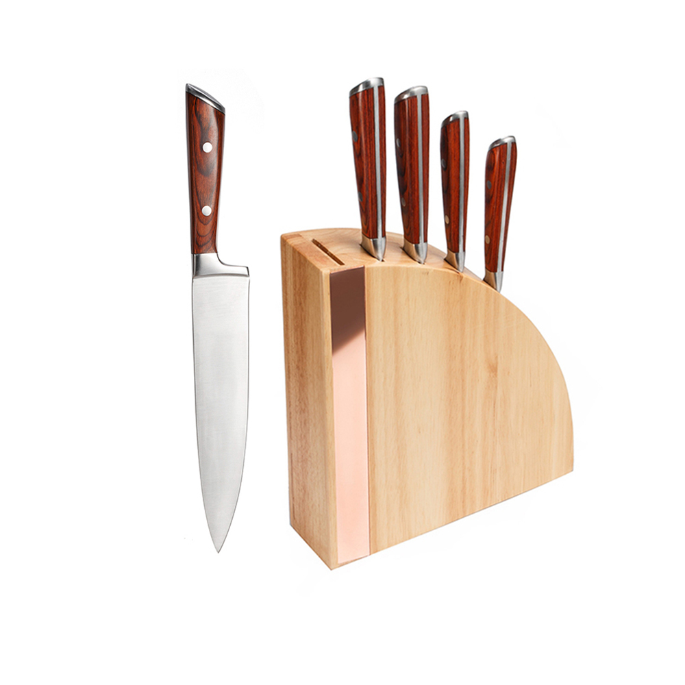 Kitchen Knife Set with Block