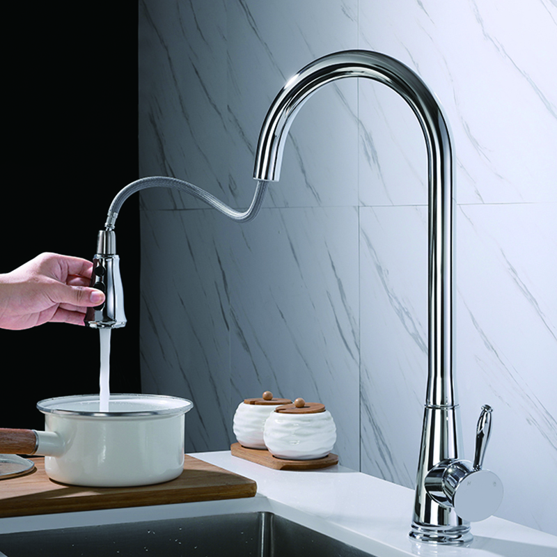 Pegangan faucet dapur mixer berkualitas tinggi