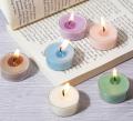 PVC Liten storlek Plast kopp Tealight Candle Holders