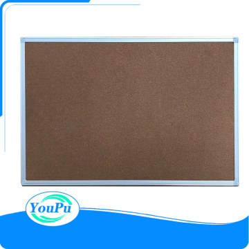 Aluminum frame cork pin board 60x90cm