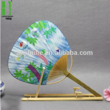 Dscorative craft paddle paper hand fan