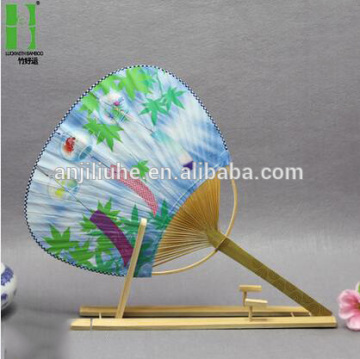 Dscorative craft paddle paper hand fan