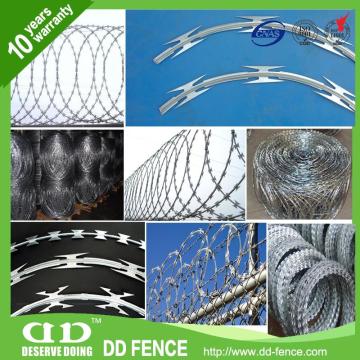 hot-dipped galvanzied razor wire changeable blade razor half blade razor