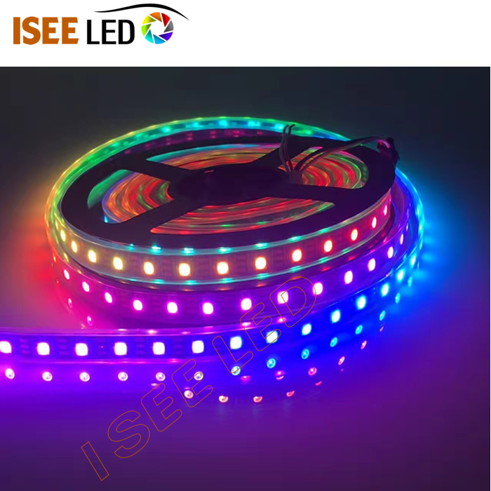 DC12V 120LEDS RGBW ფერადი LED მოქნილი ზოლები