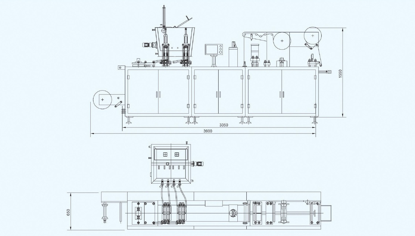 دستگاه بسته بندی تاول مایع-DPP-25OY (2) Liquid Blister Packing Machine-DPP-25OY (2)