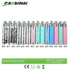 e cigarette accessory colorful battery wholesale