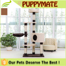 Cat tree house wholesale cat tree house , sisal cat house, pet cat tree toy tower