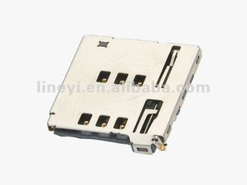 Push Micro SIM Card Connector