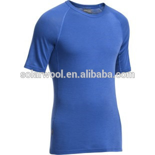 100% Merino Wool T-shirt Men's Wool T-shirt