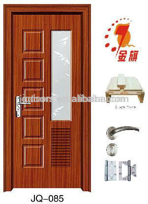 pvc bathroom door,interior PVC bathroom door