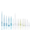 yellow and blue pipette tips