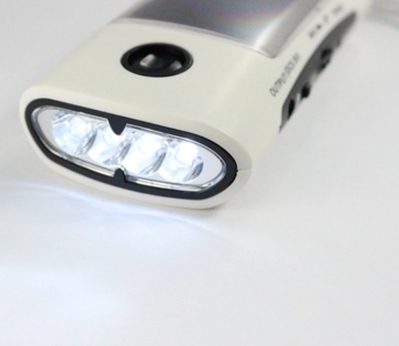 Multi-functional Solar Outdoor Portable Radio Flashlight