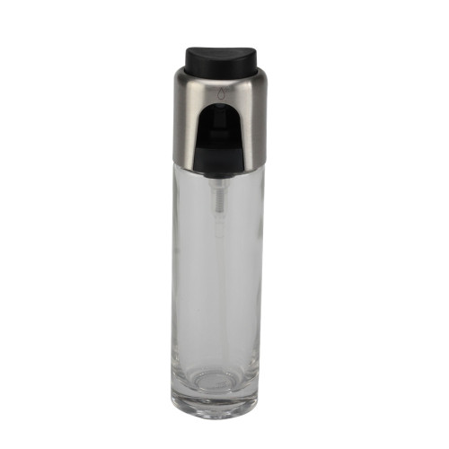 Glass bottle oil sprayer