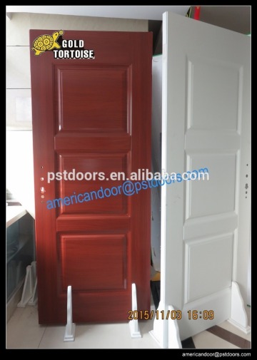 Galvanized exterior door installation