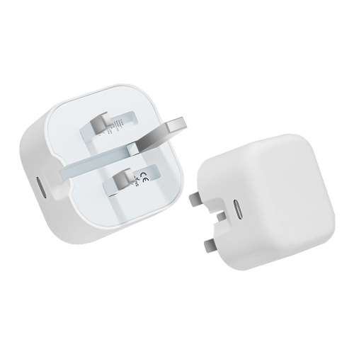 Διπλωμένο βύσμα UK 20W USB-C Τηλεφωνικός φορτιστής τοίχου