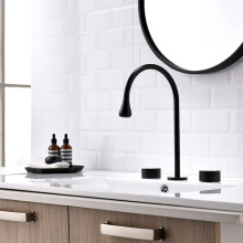 3 hole hot and cold washbasin faucet