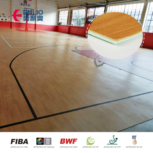 Kayu bertekstur dalaman FIBA ​​diluluskan bola keranjang PVC