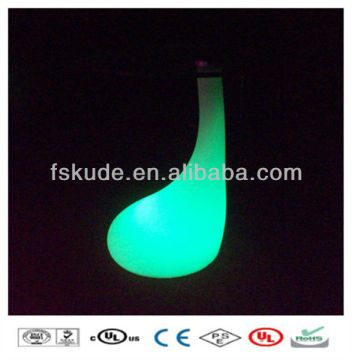 Multi Color Changing LED Used Bar Tables , Plastic LED mini bar table stand up bar tables