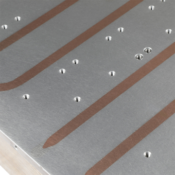 Extruded Copper Heat Pipe Heat Sink