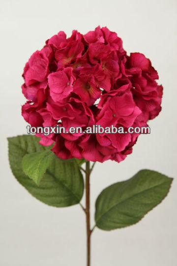 decoration christmas flower silk hydrangea