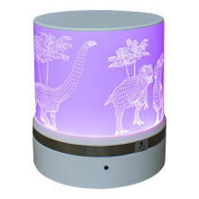 Color-Changing 3D LED Dinosaur Night Light with Remote Control for Bedrooms