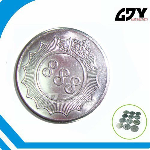 25x1.85mm Arcade token(stainless steel token)