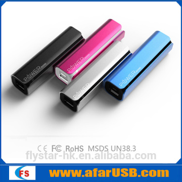 Protable power bank 2600mah,3000mah,CE,RoHS,FCC certificate,European standard high qulity battery