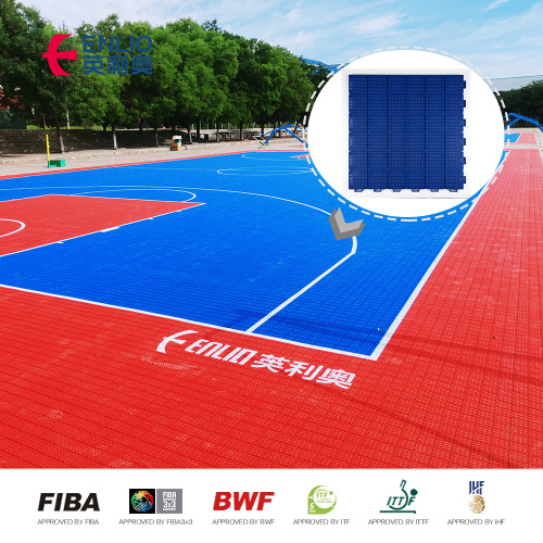 Outdoor Enlio Basketball Court Mat Sport Floor