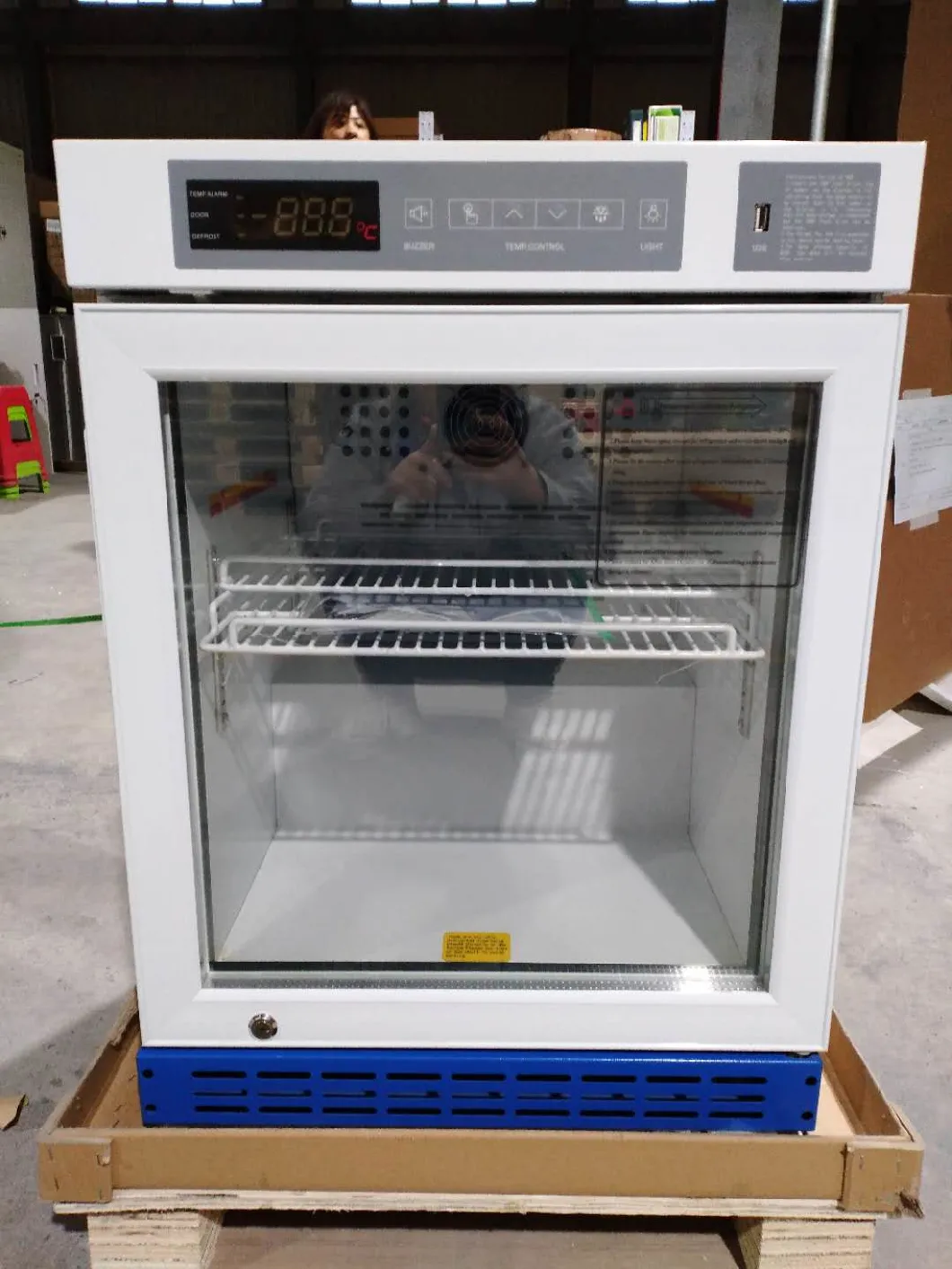 -60 Degree Ultra-Low Temperature Cryogenic Freezer Lab Medical Refrigerator and -60 Degree Vaccines Freezer