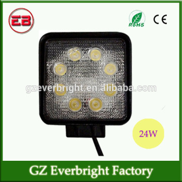 professional 24W led work light, led tractor working lights, auto led work light