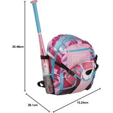 Free Sample Baseball Backpack with Fence Hook - Sport Baseball Bag for Softball Catcher