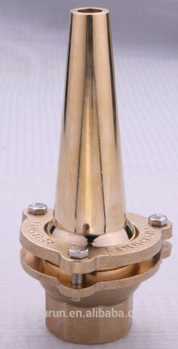 Pure Jet Nozzles Brass Water Fountain Nozzles