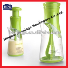 Plastic dressing bottle salad dressing mixer bottle bottle salad set