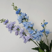 M-1059 Wedding Flora: Artificial Delphinium Faux Larkspur Centerpieces