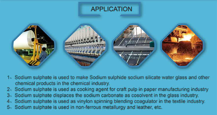 99% sodium sulphate anhydrous uses in fertilizer