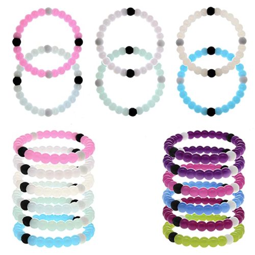 Custom Food Grade Silicone Change Color Bracelets