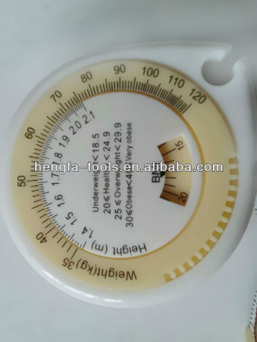 bmi body FAT tape measure