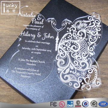 Butterfly Shape Acrylic Paperweight,Custom Engraved Paperweights