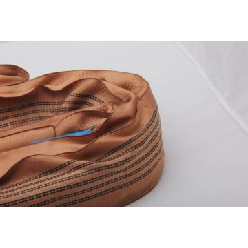 20T bruine polyester ronde tilband met draagcapaciteit