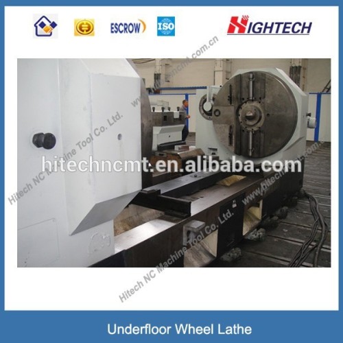 Heavy Duty CNC Railway Underfloor Portal Wheel Lathe