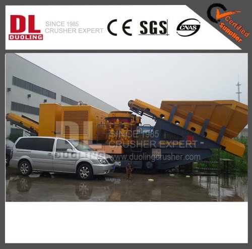 DUOLING MOBILE STONE SAND MAKING CRUSHING PLANT