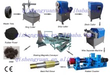 Safe and Environmental Waste Tyre Recycling Plant