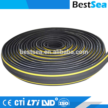 Floor cable cover with various size, flexible cable protective cover
