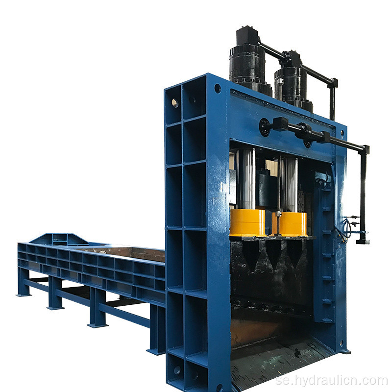 Hydraulisk skrot Heavy Duty Metal Gantry Shear Machine